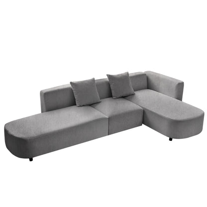 U-Style Luxury Modern Style Living Room Upholstery Sofa