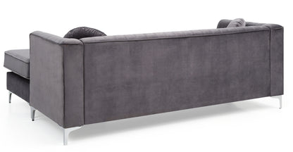 Sofa Chaise ( 3 Boxes), GRAY