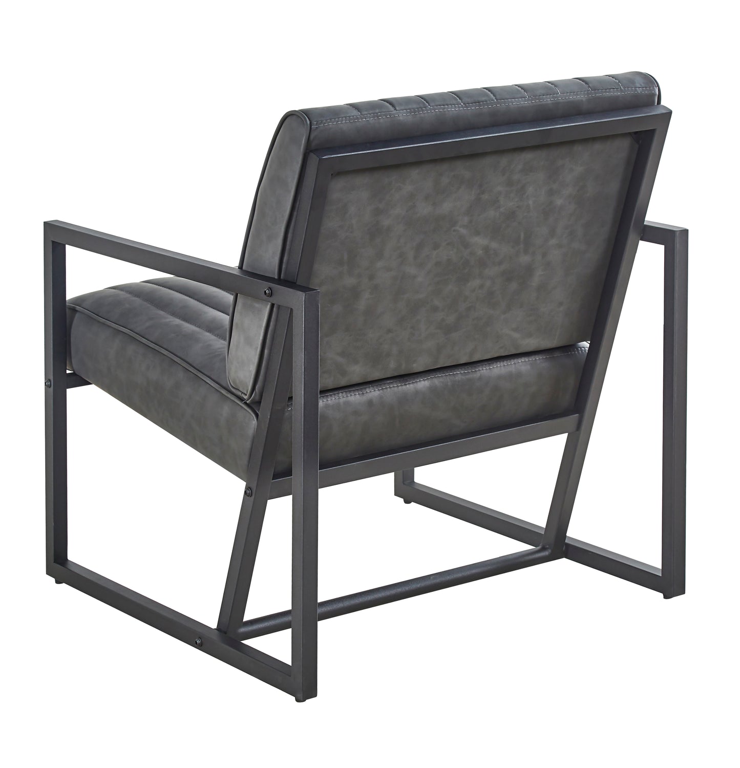 Modern design high quality PU(GREY)+ steel armchair，for Kitchen, Dining, Bedroom, Living Room