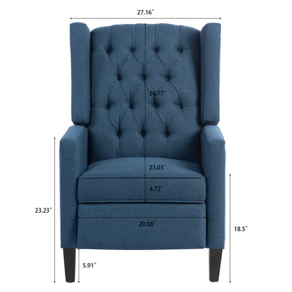 27.16" Wide Manual Wing Chair Recliner