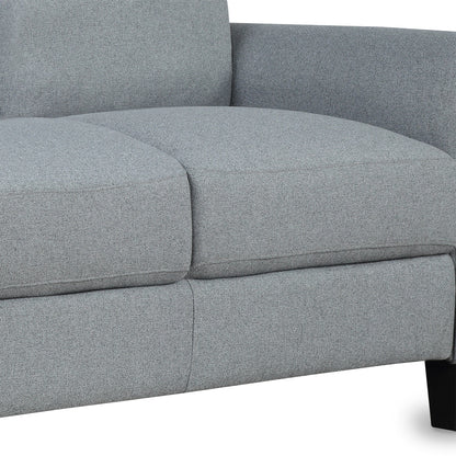 Living Room Furniture Love Seat Sofa Double Seat Sofa (Loveseat Chair)(Gray)