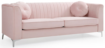 Furniture Delray G794A-S Sofa ( 2 Boxes ), PINK