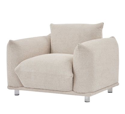 Accent Chair Single Sofa 42"W Accent Chair for Bedroom Living room Apartment, Camel