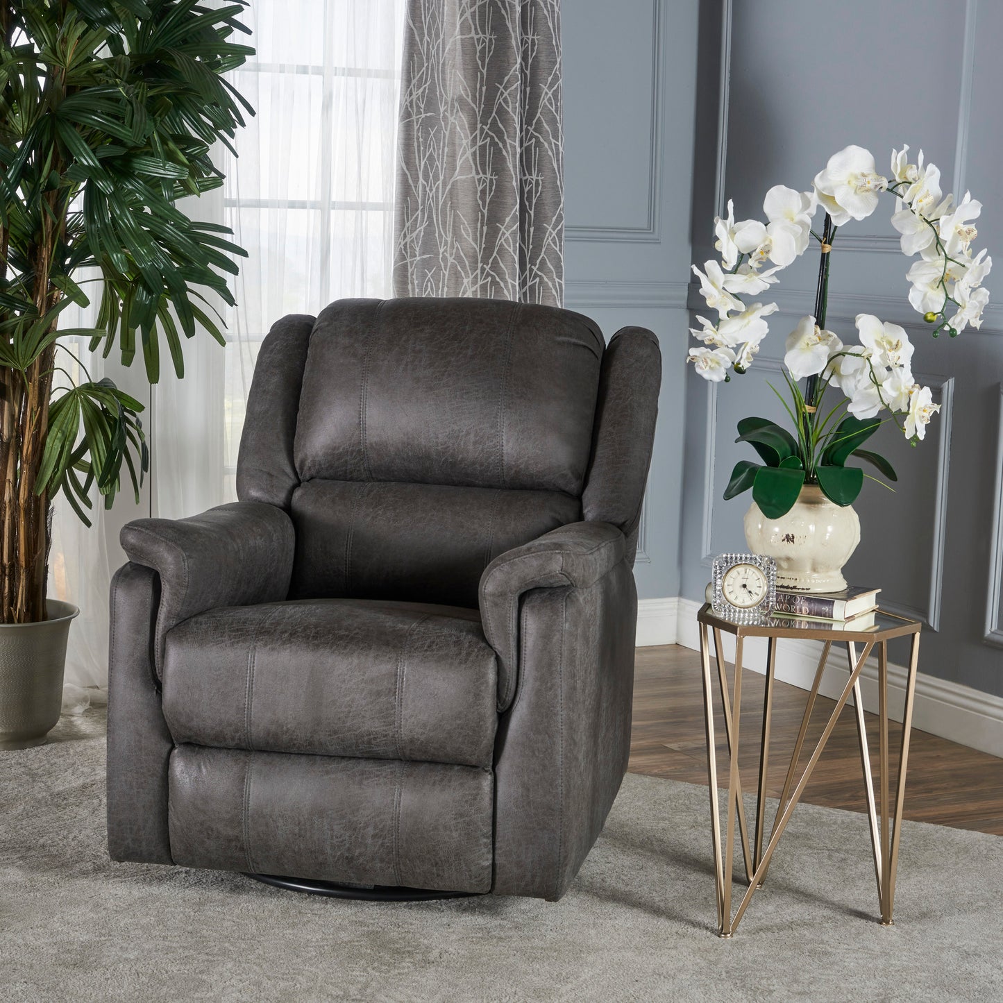 RECLINER WITH SWIVEL