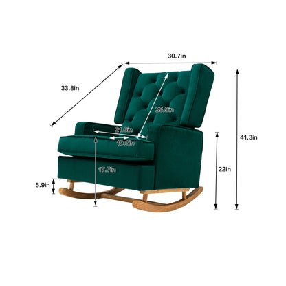 Living room Comfortable rocking chair accent chair