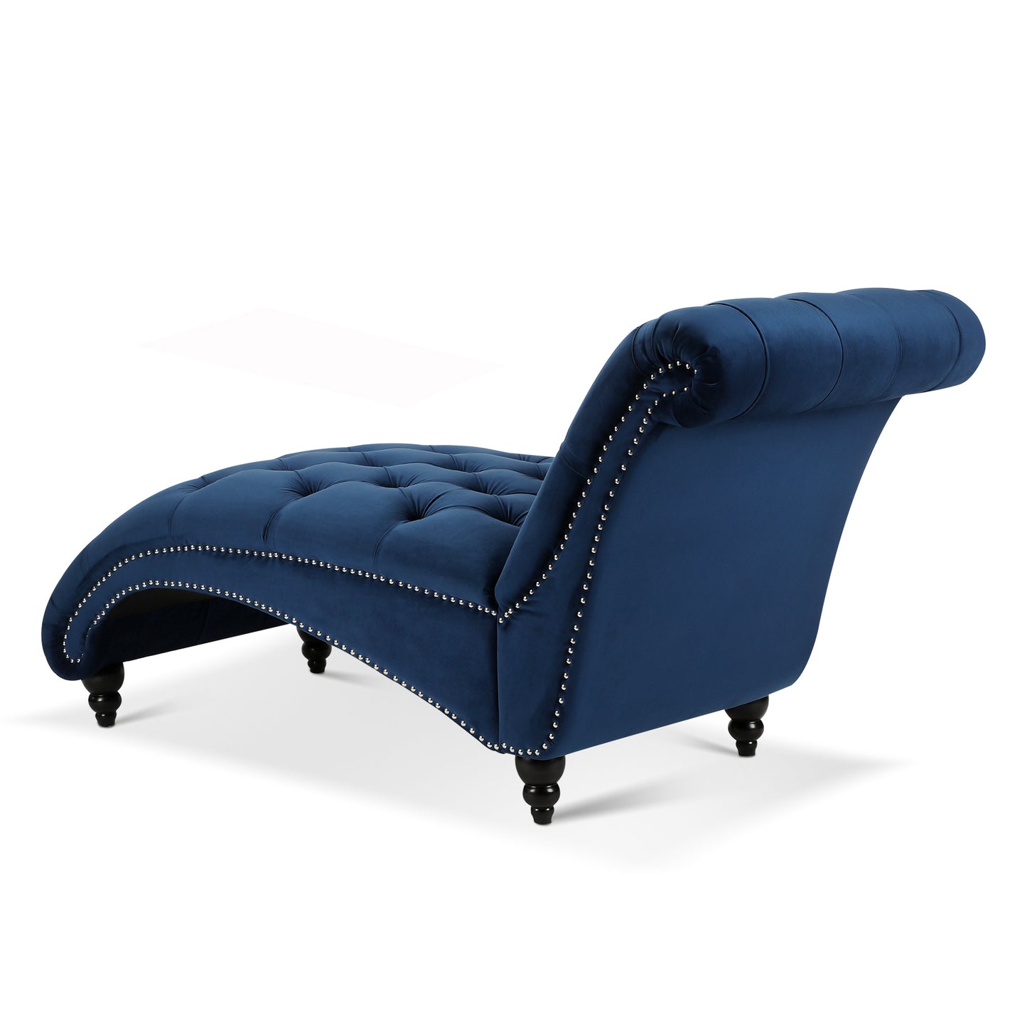 Tufted Armless Chaise Lounge