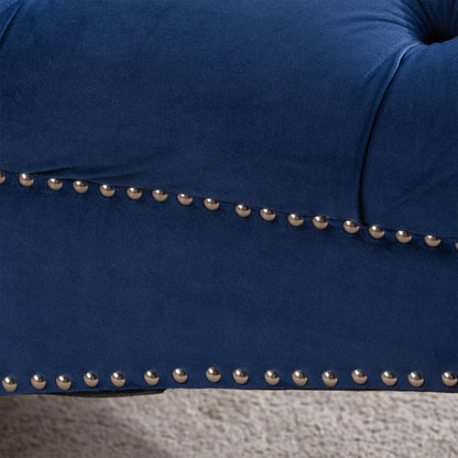 Tufted Armless Chaise Lounge