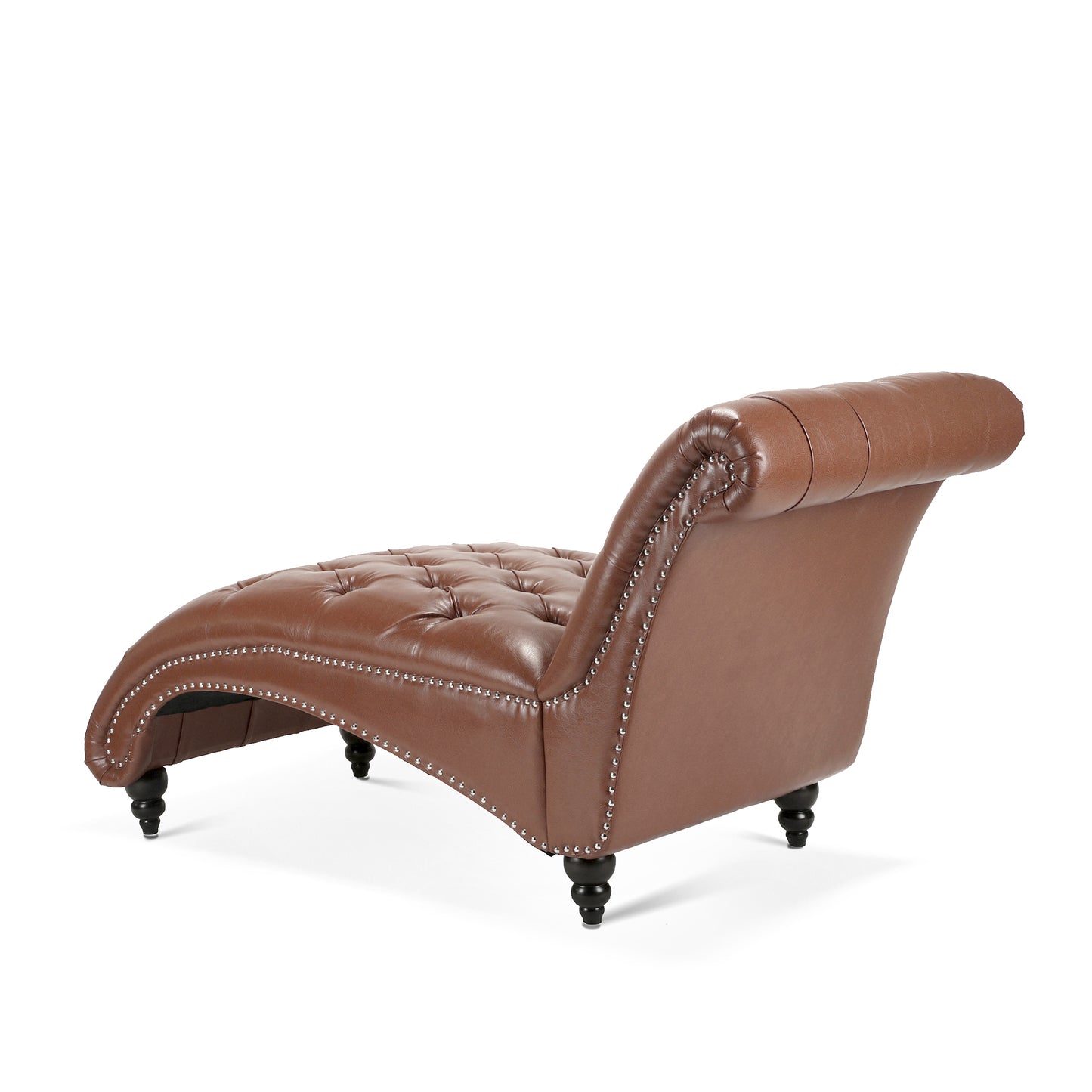 Tufted Armless Chaise Lounge