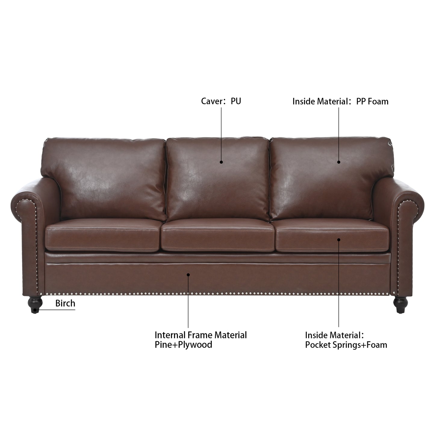 3 Seater Sofa.