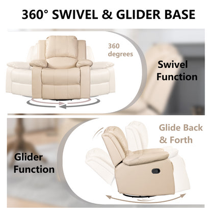 Swivel and Glider Recliner Chair