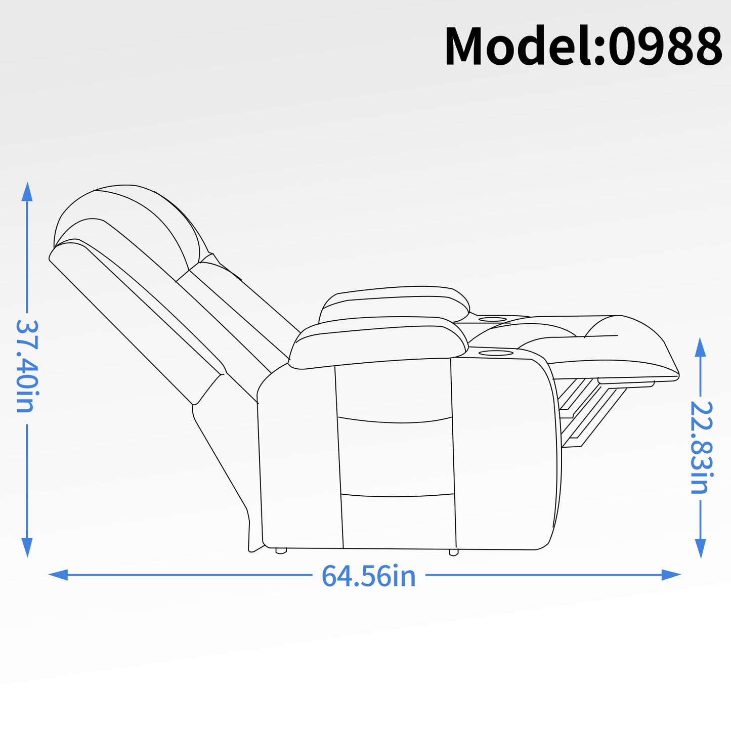 Up to 350 LBS Power Lift Recliner Chair for Elderly, Heavy Duty Motion Mechanism with 8-Point Vibration Massage and Lumbar Heating, USB Charging Port, Cup Holders, Brown