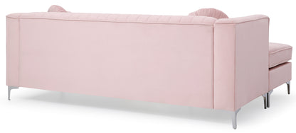 Furniture Delray G794B-SC Sofa Chaise ( 3 Boxes), PINK