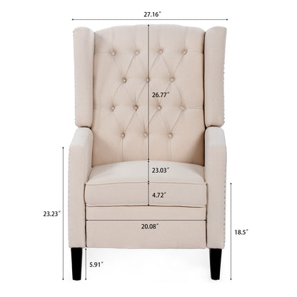 27.16" Wide Manual Wing Chair Recliner