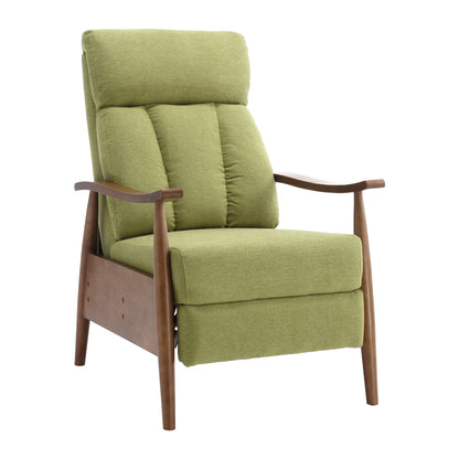 Wood Frame Armchair, Modern Accent Chair Lounge Chair for Living Room