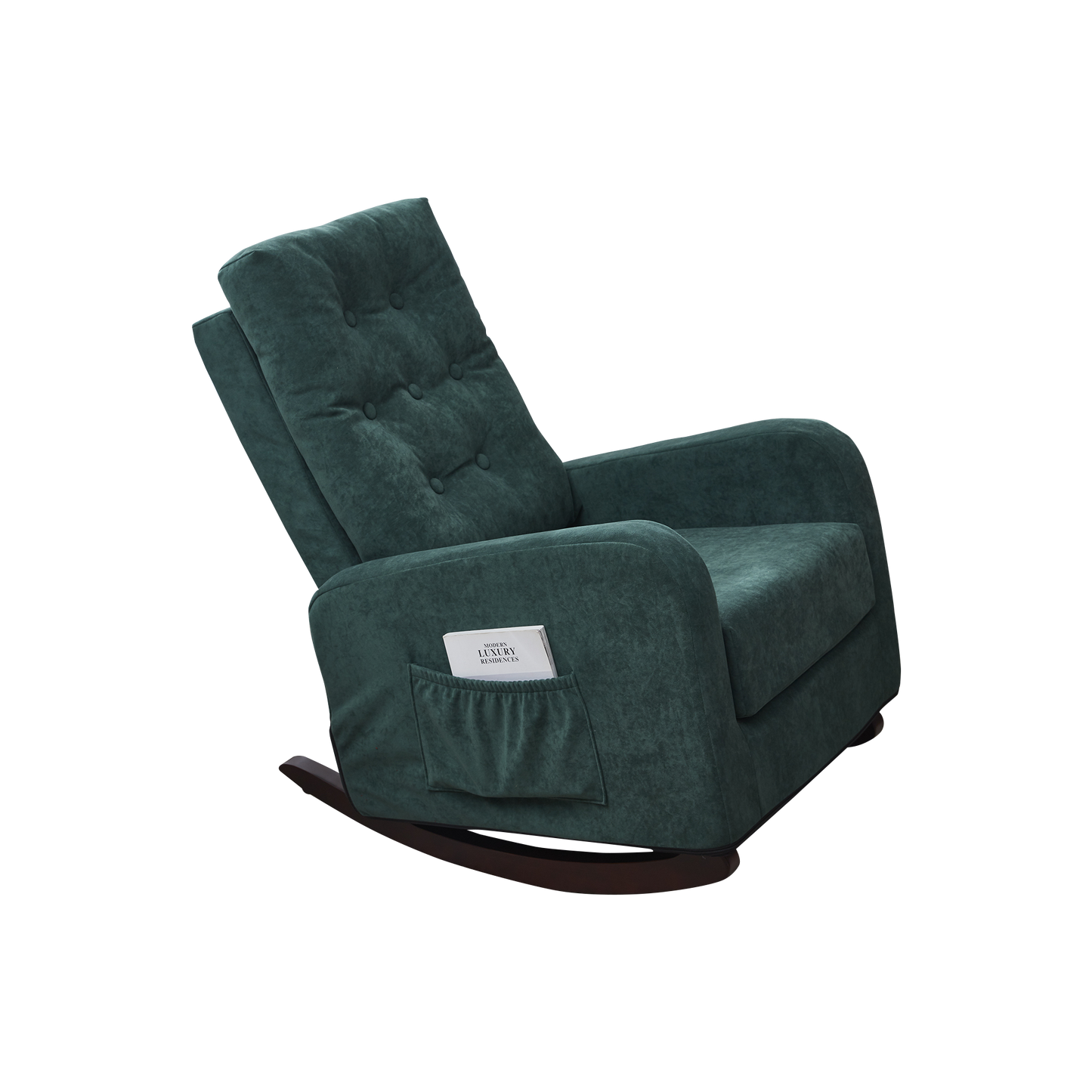 Accent chair TV Chair Living room Chair Lazy Recliner Comfortable Fabric Leisure Sofa,Modern High Back Armchair