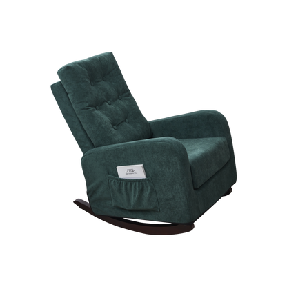 Accent chair TV Chair Living room Chair Lazy Recliner Comfortable Fabric Leisure Sofa,Modern High Back Armchair