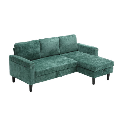 Sectional Sofa Reversible Sectional Sleeper Sectional Sofa with Storage Chaise