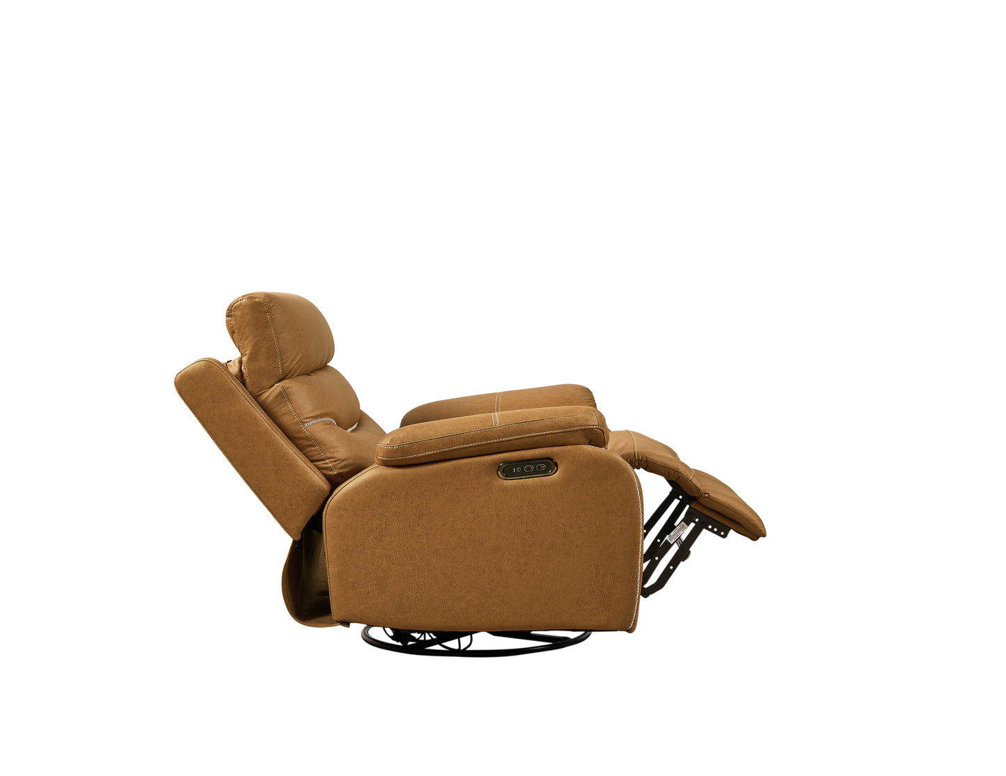 240 Degree Swivel Single Sofa Seat recliner Chair Infinite Position,Head rest with power function