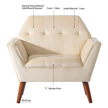 32" Wide Tufted Armchair