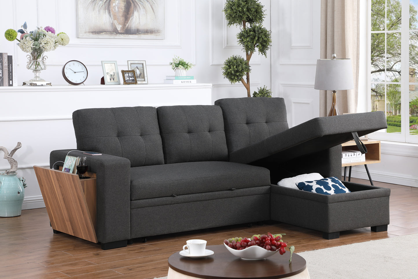 3 - Piece Upholstered Sectional