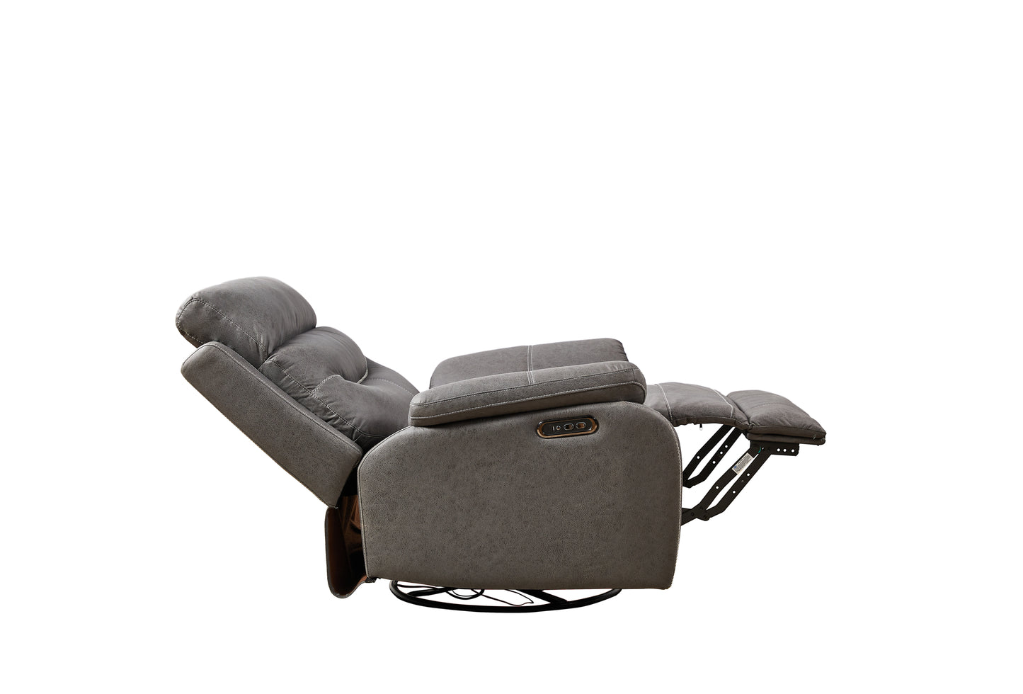 240 Degree Swivel Single Sofa Seat recliner Chair Infinite Position,Head rest with power function