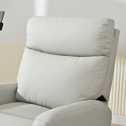 Rocking Recliner Chair,360 Degree Swivel Nursery Rocking Chair,Glider Chair,Modern Small Rocking Swivel Recliner Chair for Bedroom,Living Room Chair Home Theater Seat,Phone Holder