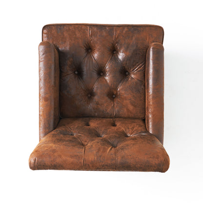 TUFTED CLUB CHAIR