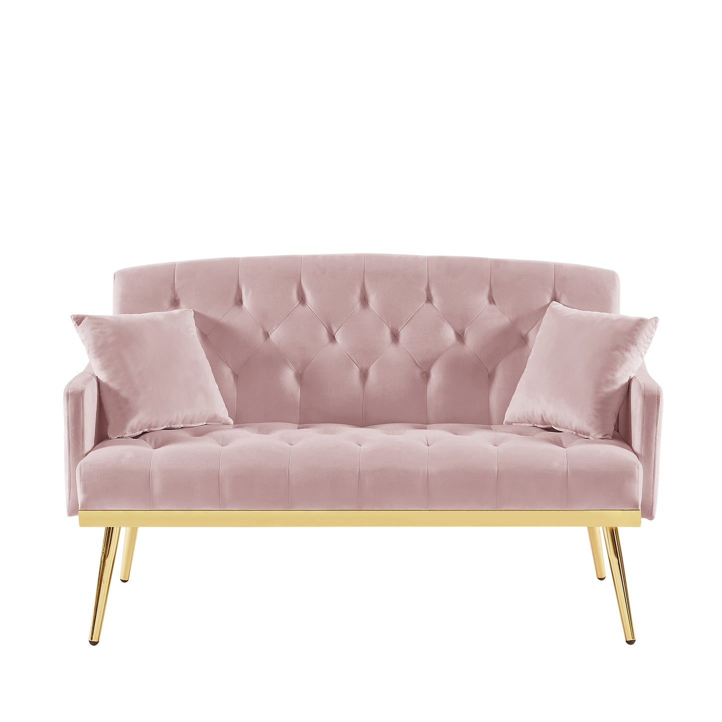 PINK 2 SEATER SOFA