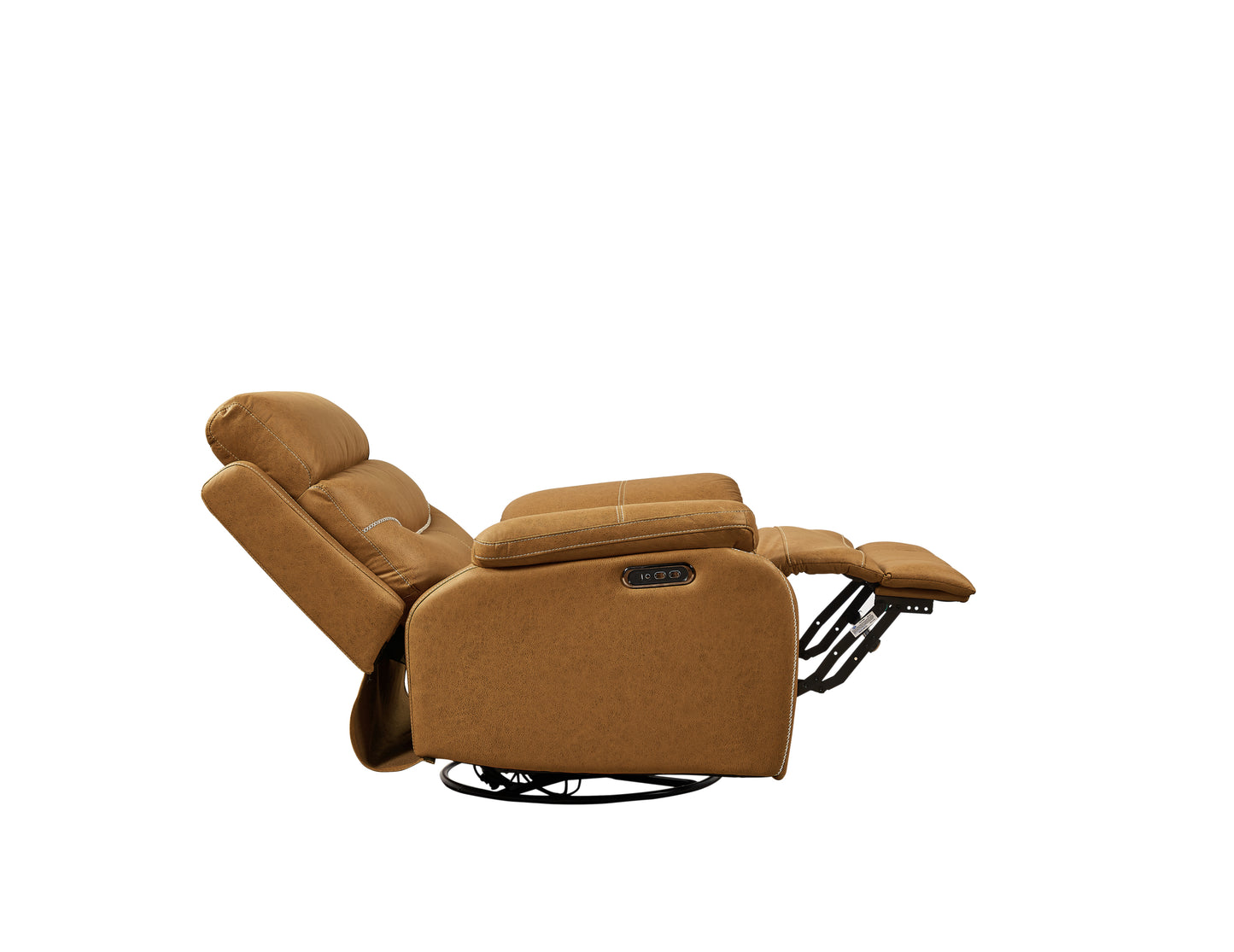 240 Degree Swivel Single Sofa Seat recliner Chair Infinite Position,Head rest with power function