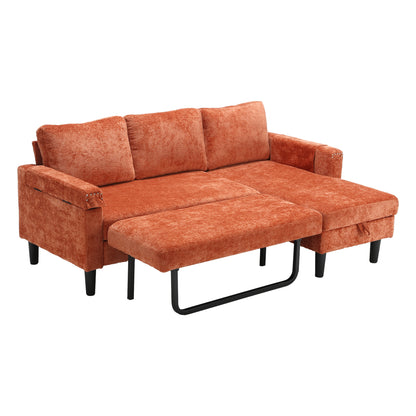 Sectional Sofa Reversible Sectional Sleeper Sectional Sofa with Storage Chaise