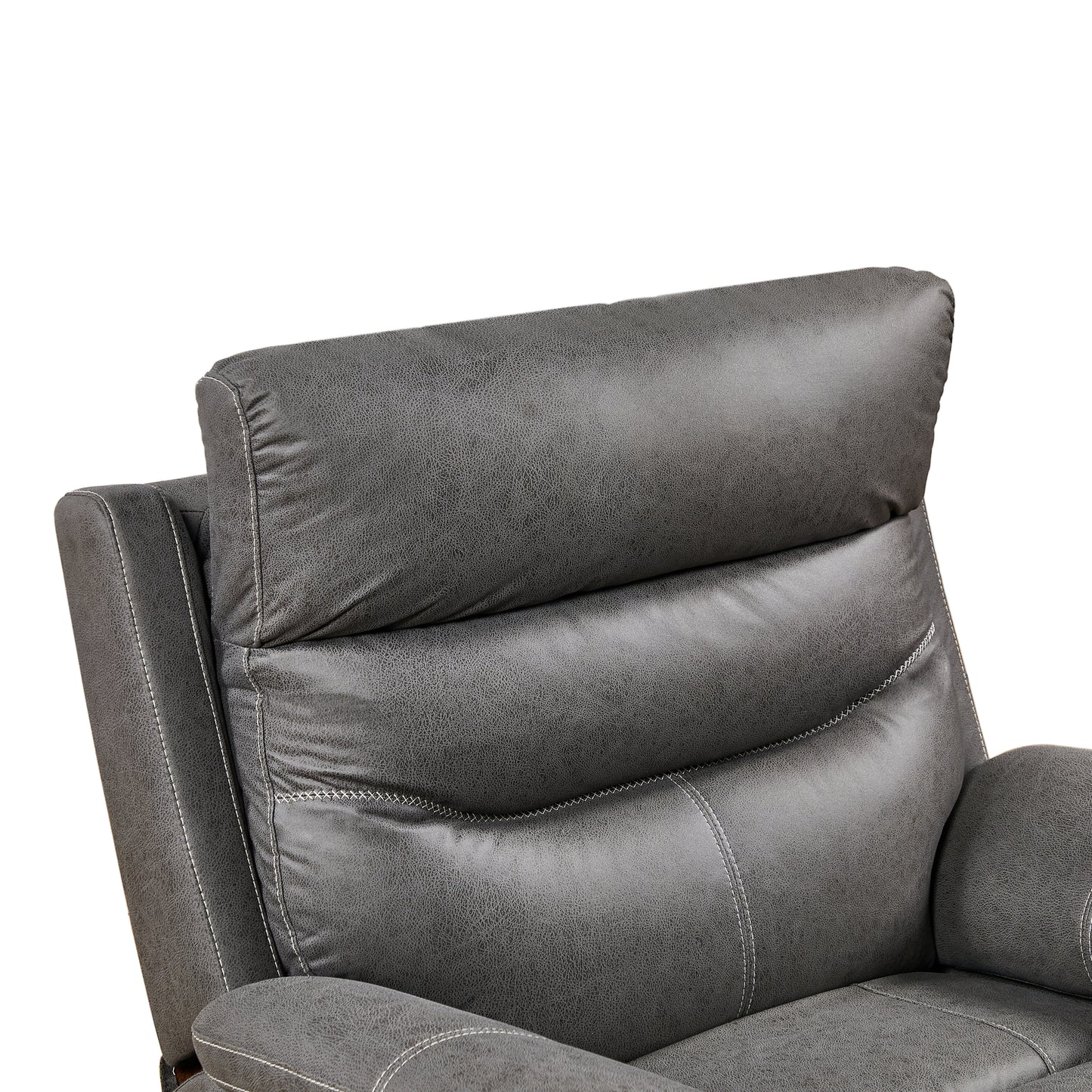 240 Degree Swivel Single Sofa Seat recliner Chair Infinite Position,Head rest with power function