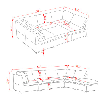 Convertible Modern Luxury Sectional Sofa Couch for Living Room Quality Corduroy Upholstery Modular Sofa Solid Wood Leg Couch Beige