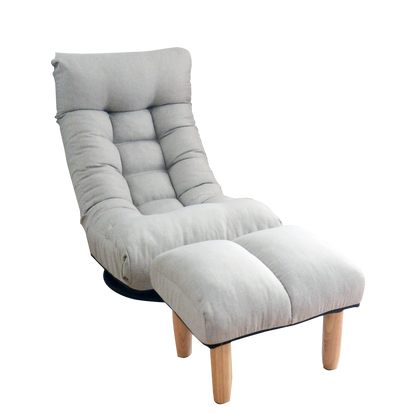 Single sofa reclining chair Japanese chair lazy sofa tatami balcony reclining chair leisure sofa adjustable chair