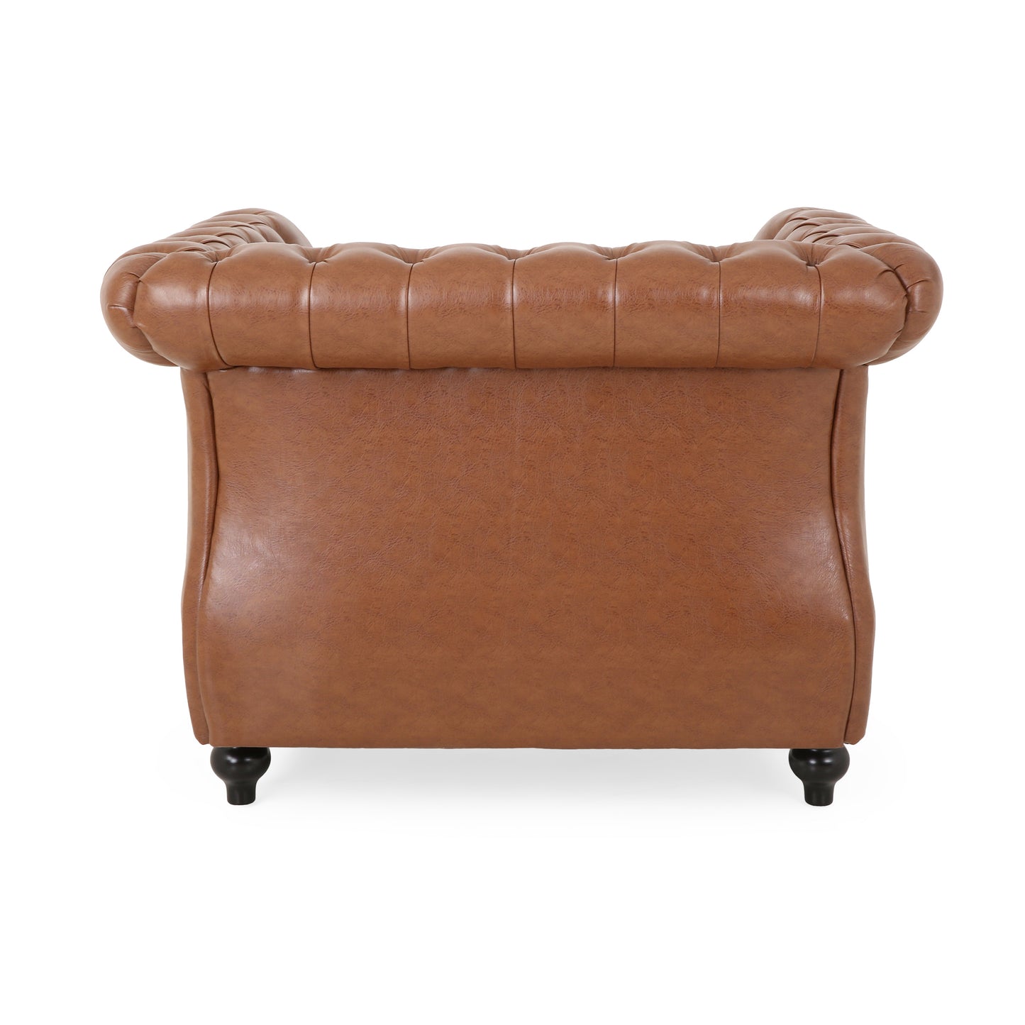 Tufted Accent Chair,PU,Living Room