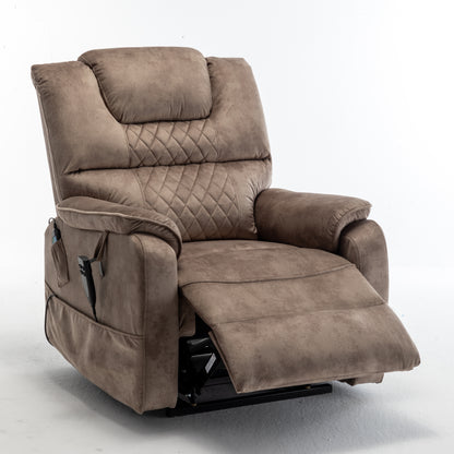 Lounge chair lift chair relax sofa chair sitting room furniture sitting room power supply elderly electric lounge chair (180 degree lying flat)