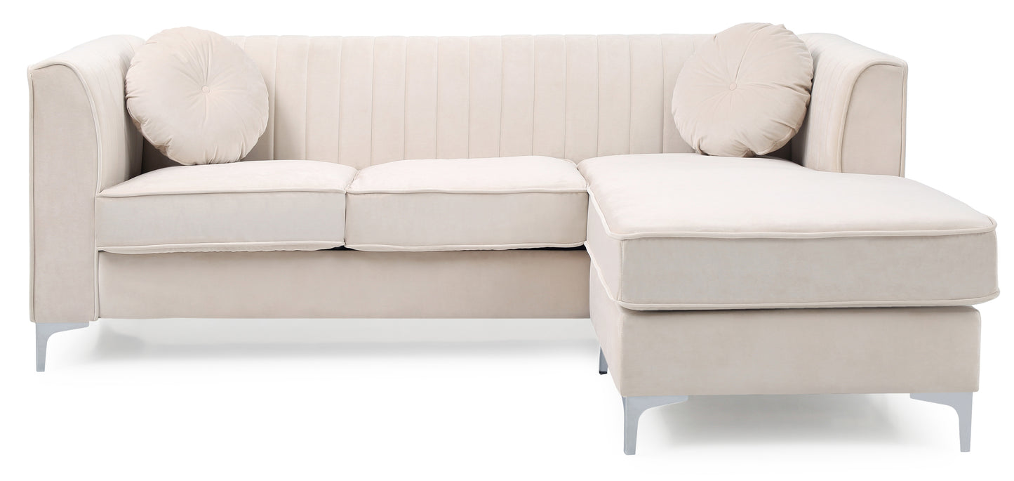 Sofa Chaise ( 3 Boxes), IVORY