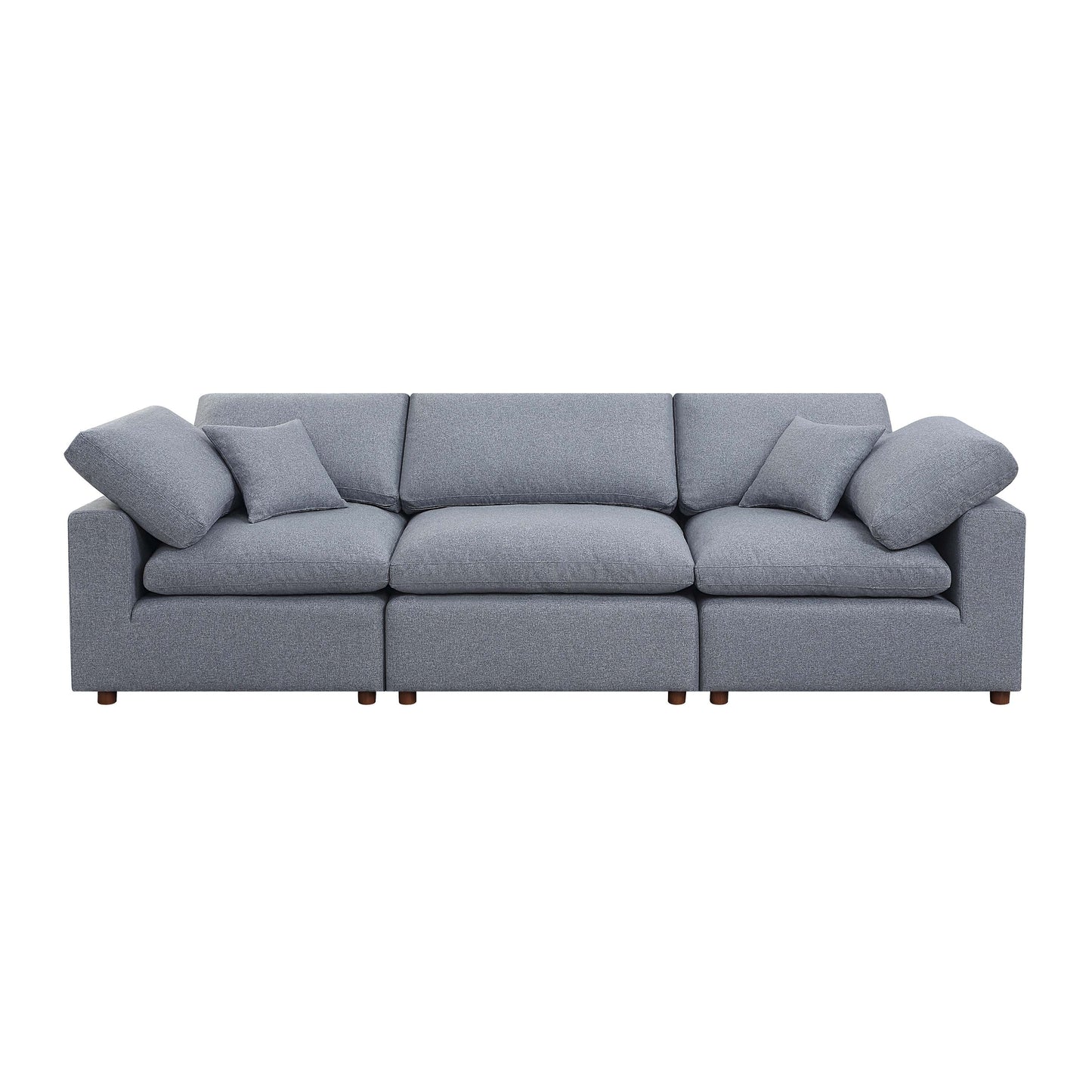 Modern Modular Sectional Sofa Set, Self-customization Design Sofa, Grey