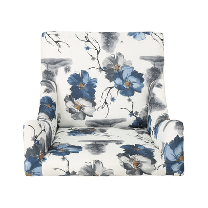 HI-BACK CLUB CHAIR, High-Back Fabric Club Chair, Print