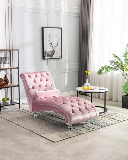 Leisure concubine sofa with acrylic feet