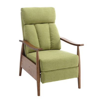 Wood Frame Armchair, Modern Accent Chair Lounge Chair for Living Room