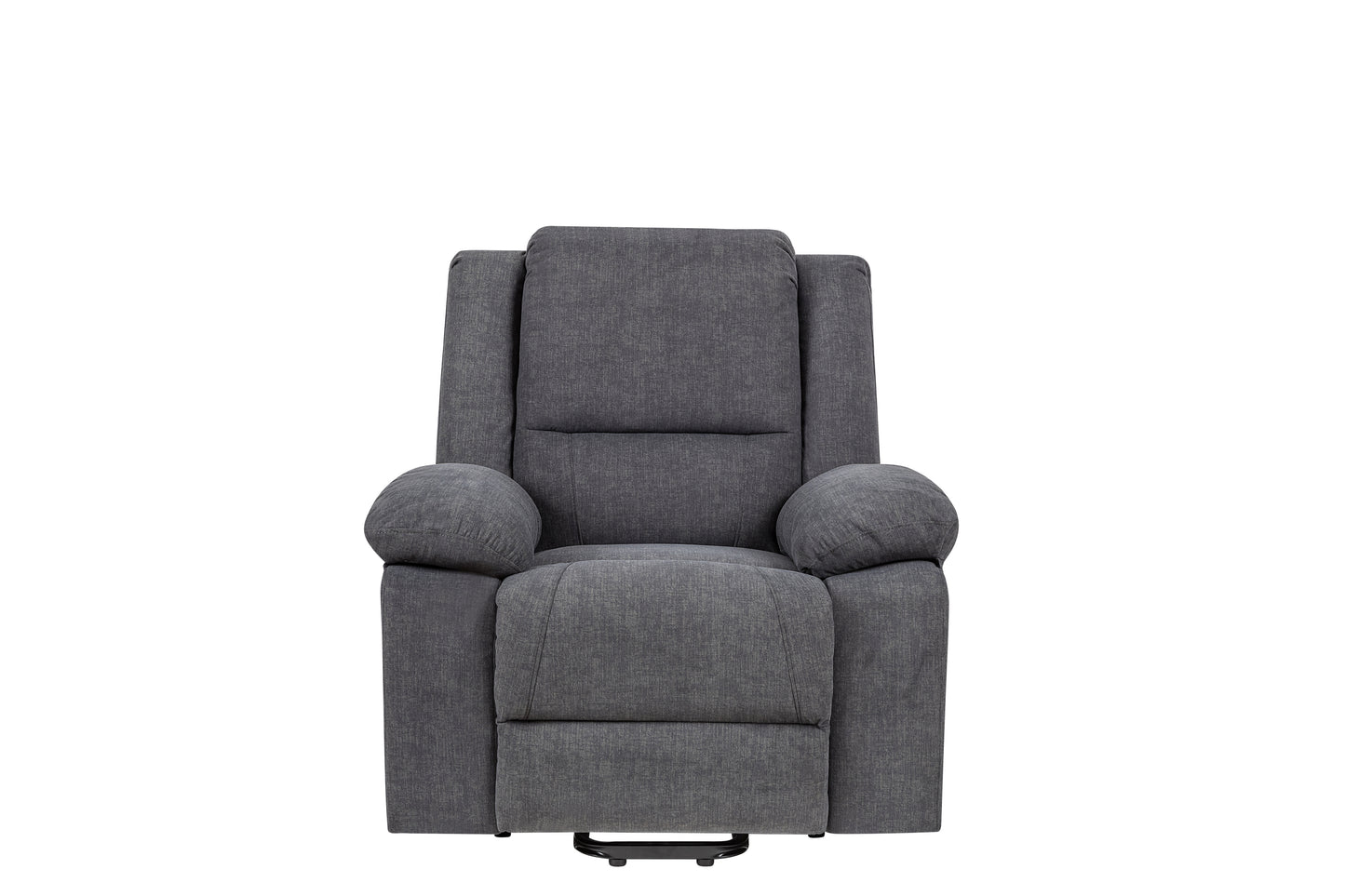 Electric Power Recliner Chair With Massage For Elderly,Remote Control Multi-function Lifting, Timing, Cushion Heating Chair With Side Pocket Dark Grey