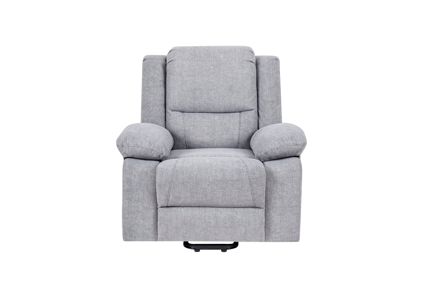 Electric Power Recliner Chair With Massage For Elderly,Remote Control Multi-function Lifting, Timing, Cushion Heating Chair With Side Pocket Light Grey