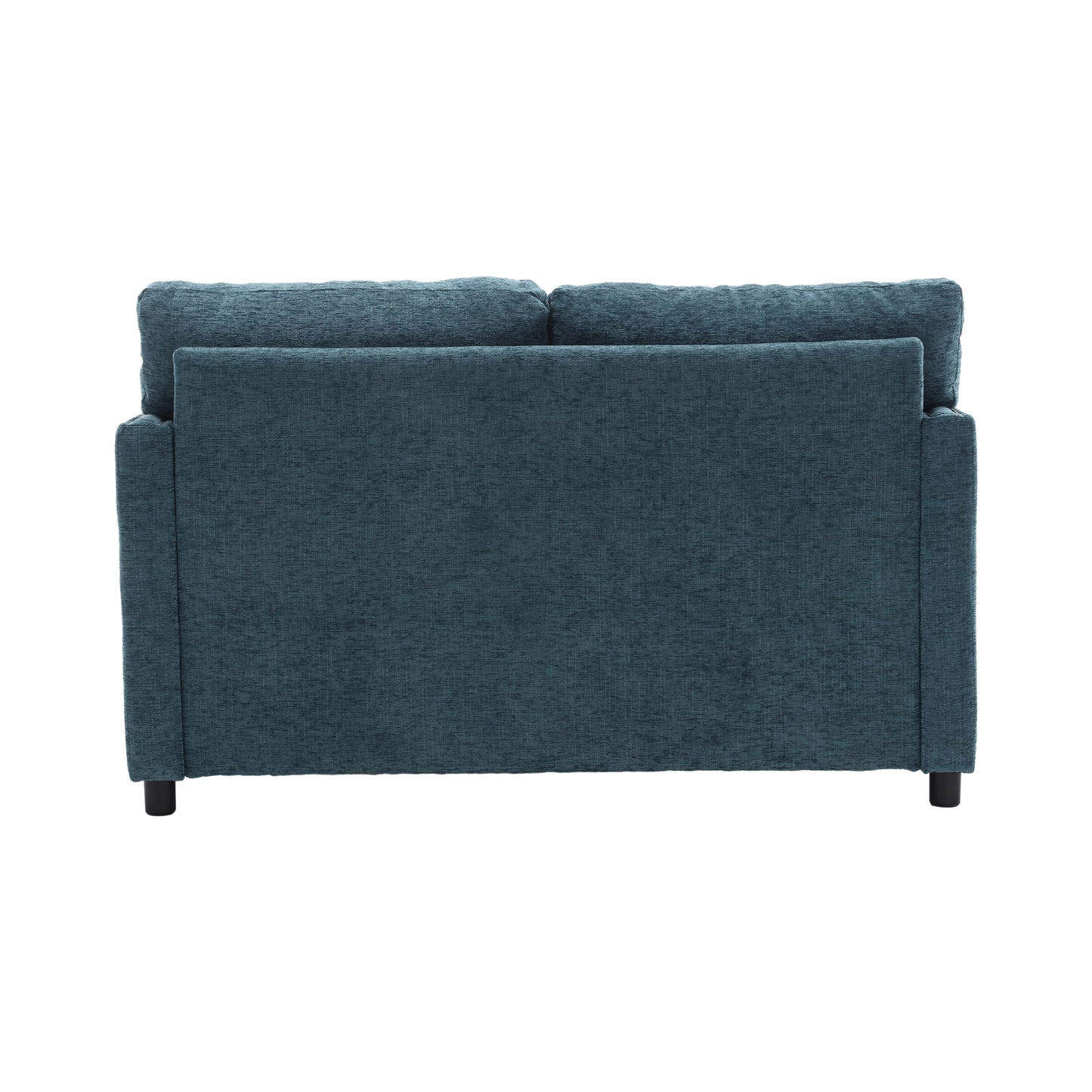 Modern chenille Fabric Loveseat, 2-Seat Upholstered Loveseat Sofa Modern Couch