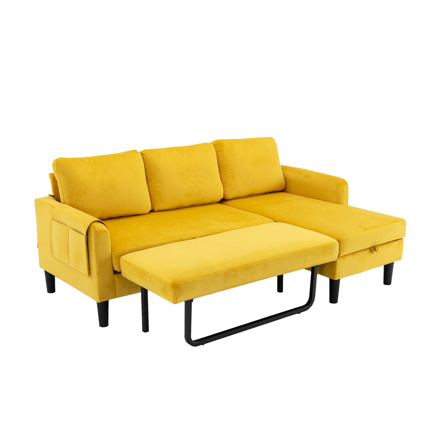 Sectional Sofa Reversible Sectional Sleeper Sectional Sofa with Storage Chaise