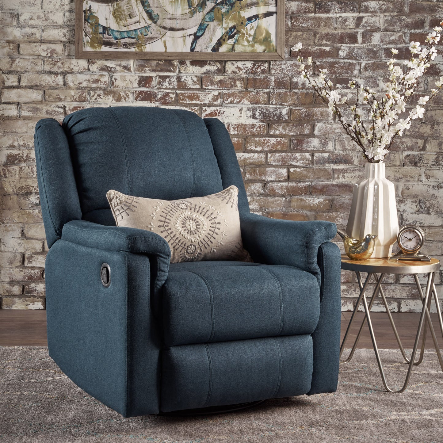 RECLINER WITH SWIVEL