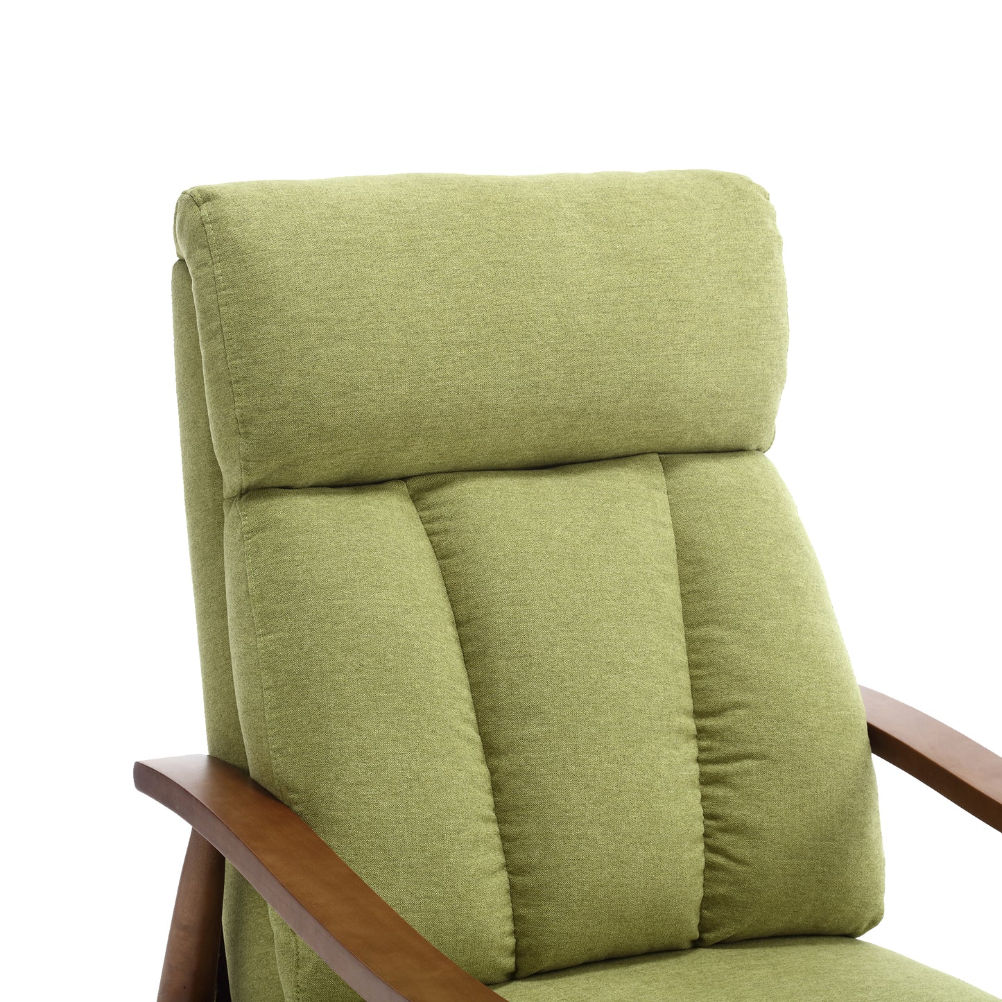 Wood Frame Armchair, Modern Accent Chair Lounge Chair for Living Room