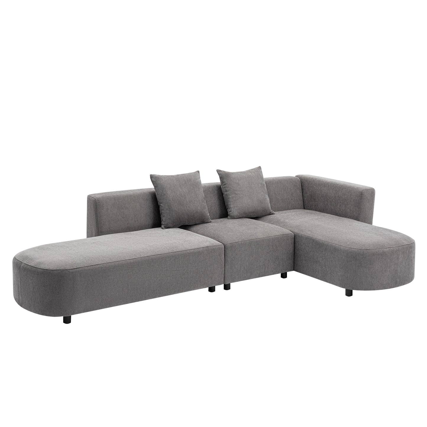 U-Style Luxury Modern Style Living Room Upholstery Sofa