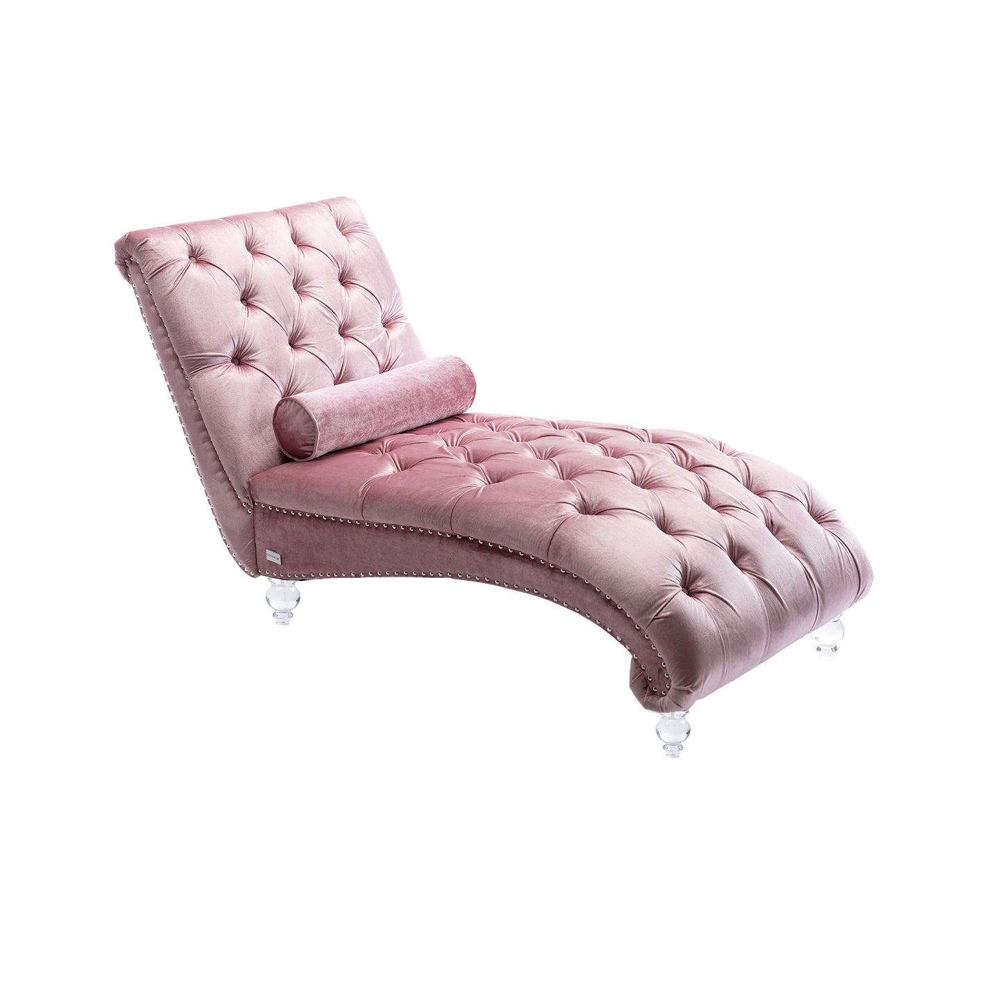 Leisure concubine sofa with acrylic feet