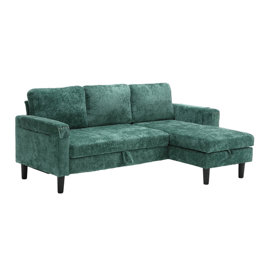 Sectional Sofa Reversible Sectional Sleeper Sectional Sofa with Storage Chaise