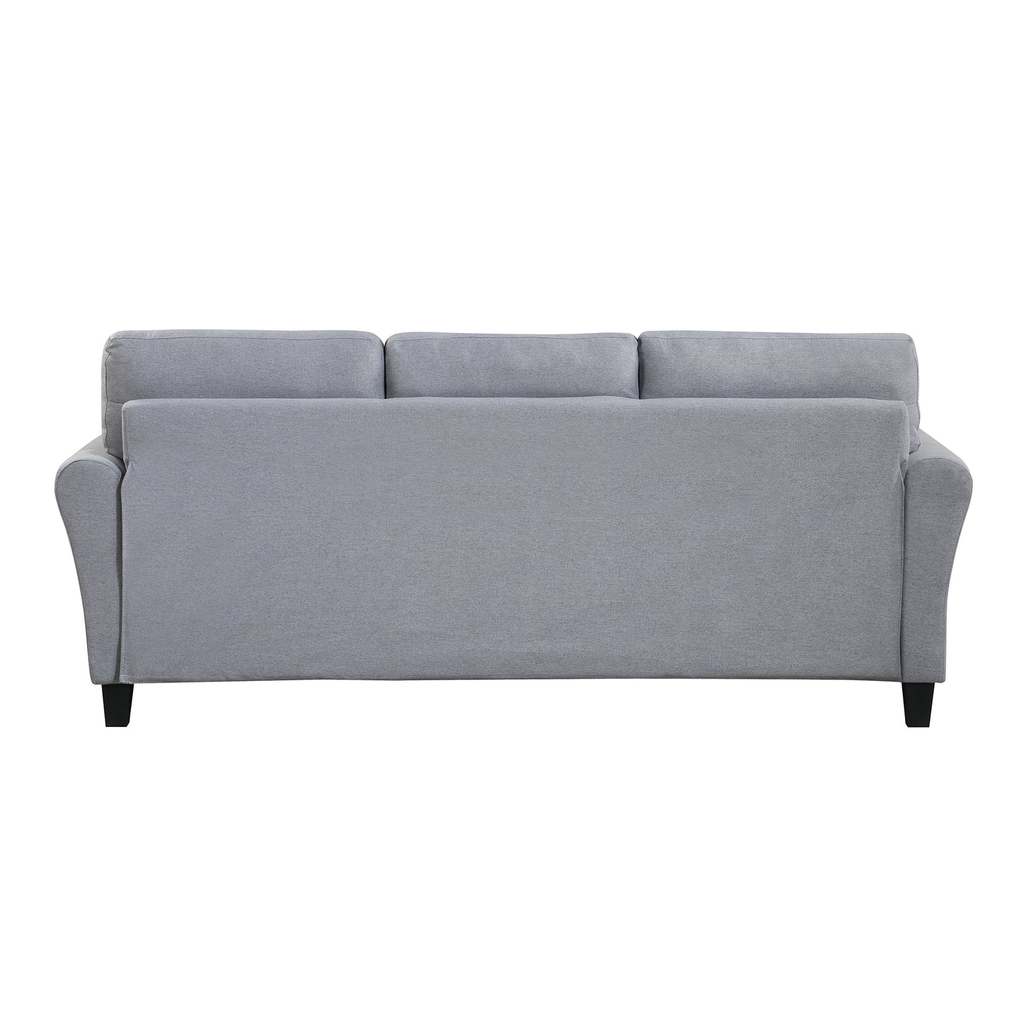 79.9" Modern Living Room Sofa Linen Upholstered Couch Furniture for Home or Office,Light Grey*Blue,(3-Seat)